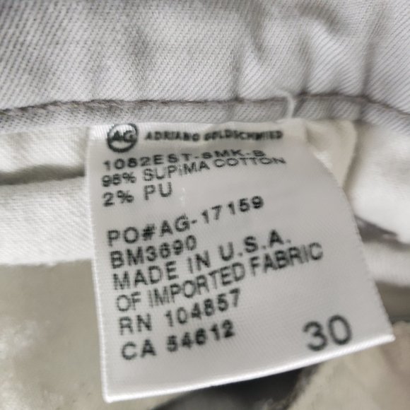 AG Standard Issue Khaki Straight Leg Essential 30 - Picture 5 of 5